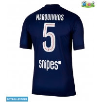 Paris Saint-Germain Marquinhos #5 Hjemmedrakt 2025-26 Kortermet